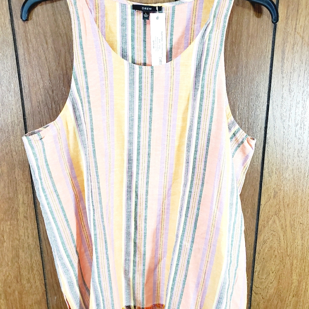Drew rayon / linen / cotton tank
